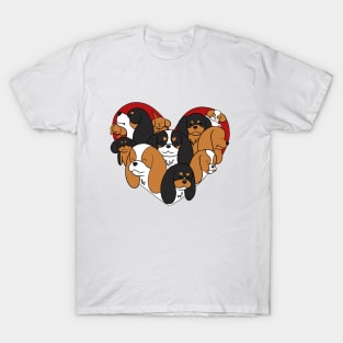 Cavalier King Charles Spaniel Heart T-Shirt